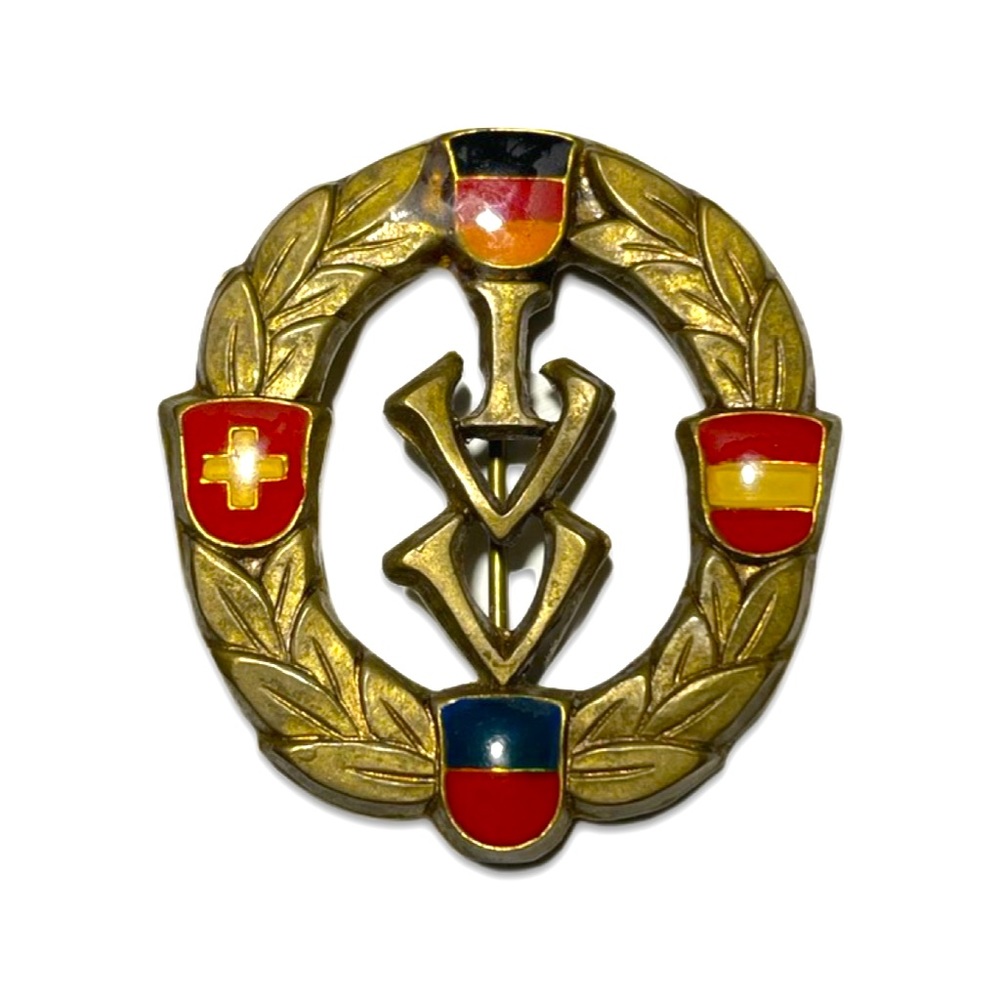 •RARE Vintage German IVV Pin Button Badge•